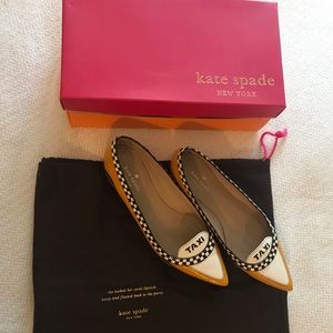 Kate Spade go taxi flats